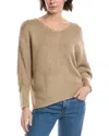 M- Magaschoni M Magaschoni Dolman Chunky Wool-blend Pullover In Black