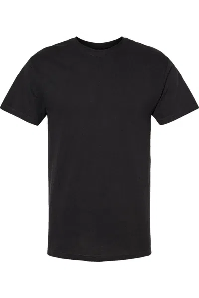 M & O Gold Soft Touch T-shirt In Black