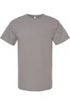 M & O Gold Soft Touch T-shirt In Grey