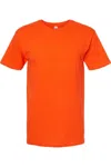 M & O Gold Soft Touch T-shirt In Orange