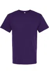 M & O Gold Soft Touch T-shirt In Purple