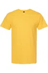 M & O Gold Soft Touch T-shirt In Yellow