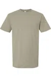 M & O Unisex Vintage Garment-dyed T-shirt In Green