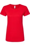 M & O Women´s Gold Soft Touch T-shirt In Silver