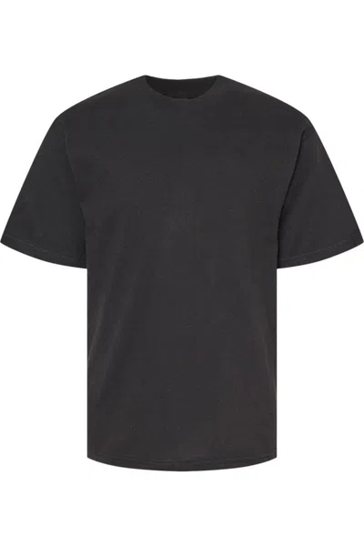 M & O Kids' Youth Gold Soft Touch T-shirt In Black