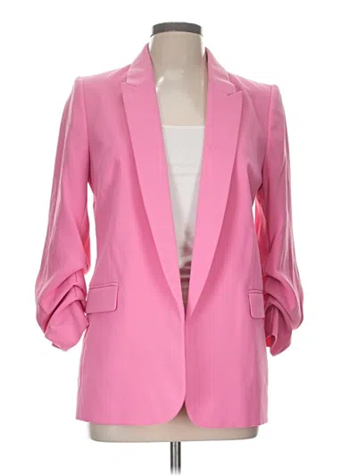 Pre-owned M&s Blazer Jacket In Pink