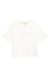M&s Boxy Appliqué T-shirt In White