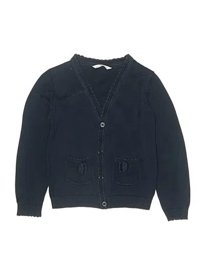 Pre-owned M&s Kids' Cardigan Sweater In Blue