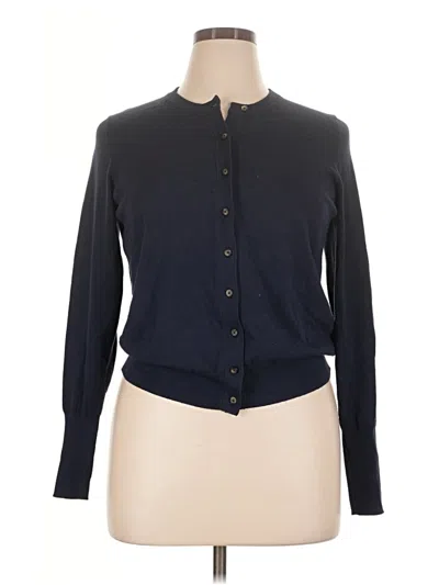 Pre-owned M&s Cardigan Sweater In Blue