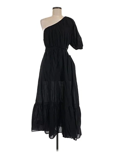 Pre-owned M&s Casual Dress In Black