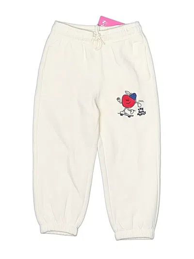 Pre-owned M&s Kids' Casual Pants In White