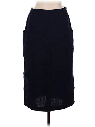 Pre-owned M&s Casual Skirt In Blue