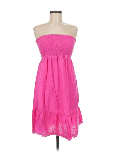 Pre-owned M&s Cocktail Dress In Pink
