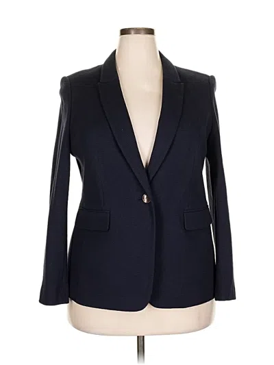 Pre-owned M&s Collection Blazer Jacket In Blue