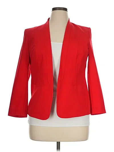 Pre-owned M&s Collection Blazer Jacket In Red