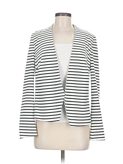 Pre-owned M&s Collection Blazer Jacket In White
