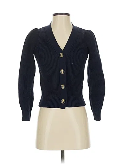 Pre-owned M&s Collection Cardigan Sweater In Blue