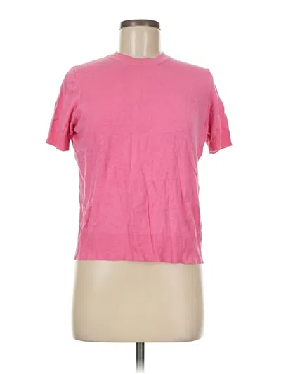 Pre-owned M&s Collection Cardigan Sweater In Pink