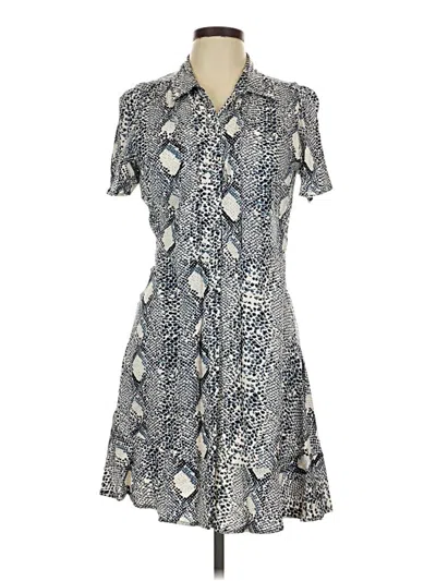 Pre-owned M&s Collection Casual Dress In Blue