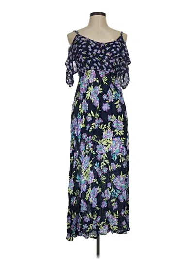 Pre-owned M&s Collection Casual Dress In Blue