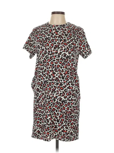 Pre-owned M&s Collection Casual Dress In Brown