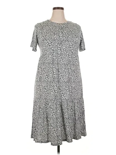 Pre-owned M&s Collection Casual Dress In Gray