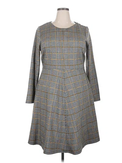 Pre-owned M&s Collection Casual Dress In Gray