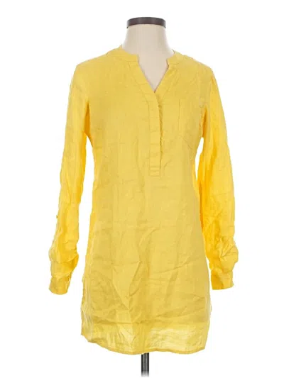 Pre-owned M&s Collection Casual Dress In Yellow