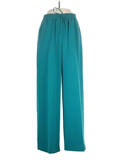 Pre-owned M&s Collection Casual Pants In Blue