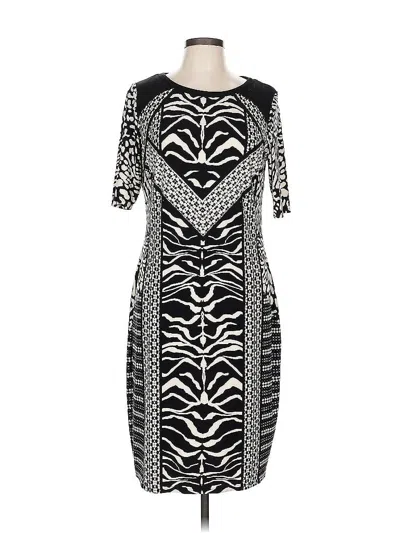 Pre-owned M&s Collection Cocktail Dress In Black