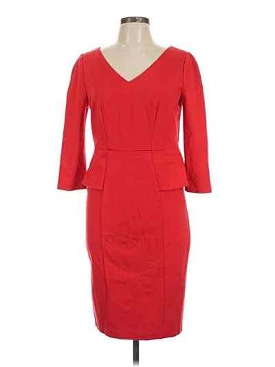 Pre-owned M&s Collection Cocktail Dress In Red