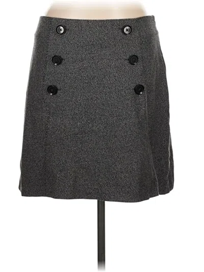 Pre-owned M&s Collection Formal Skirt In Gray