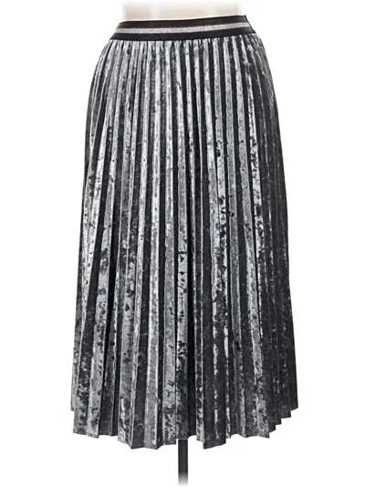 Pre-owned M&s Collection Formal Skirt In Silver