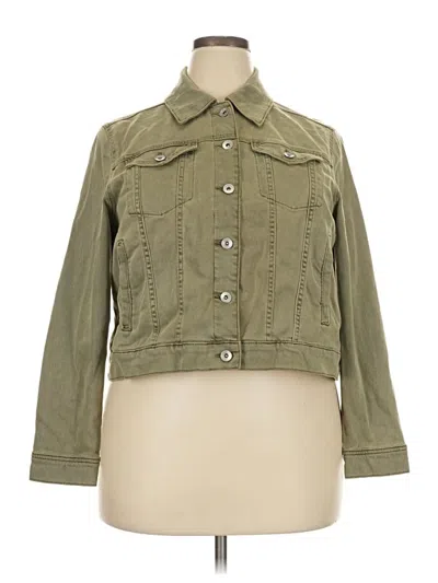 Pre-owned M&s Collection Jacket In Green