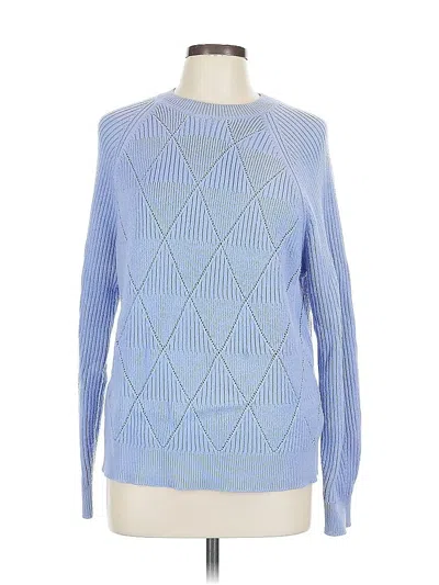 Pre-owned M&s Collection Pullover Sweater In Blue