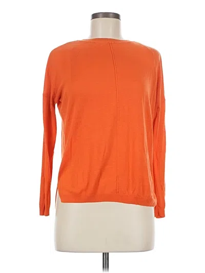 Pre-owned M&s Collection Pullover Sweater In Orange