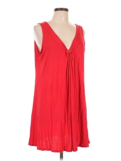 Pre-owned M&s Collection Sleeveless Blouse In Red