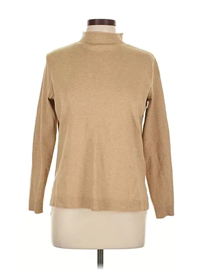 Pre-owned M&s Collection Turtleneck Sweater In Brown