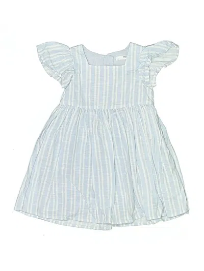 Pre-owned M&s Kids' Dress In Blue