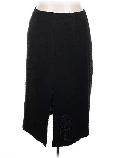Pre-owned M&s Formal Skirt In Black