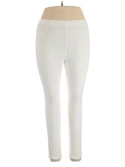 Pre-owned M&s Jeggings In Ivory