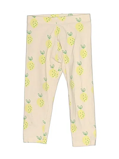 Pre-owned M&s Kids' Leggings In Yellow