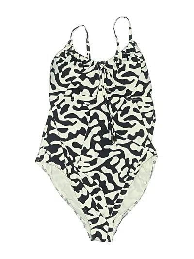 M&s One Piece Swimsuit In Ivory