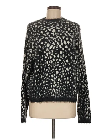 Pre-owned M&s Pullover Sweater In Black