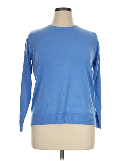 Pre-owned M&s Pullover Sweater In Blue