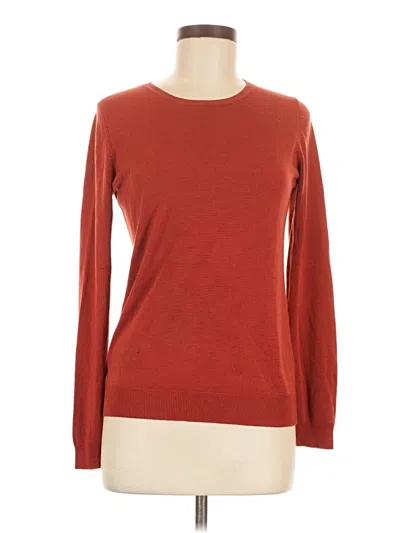 Pre-owned M&s Pullover Sweater In Red