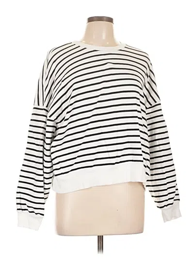 Pre-owned M&s Pullover Sweater In White