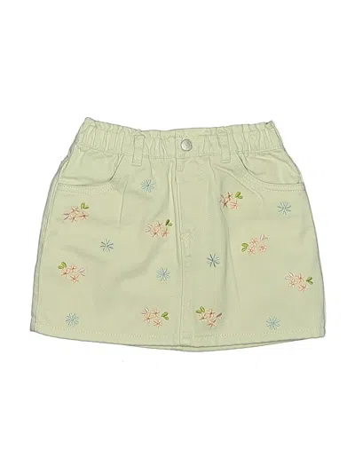 Pre-owned M&s Kids' Skirt In Green