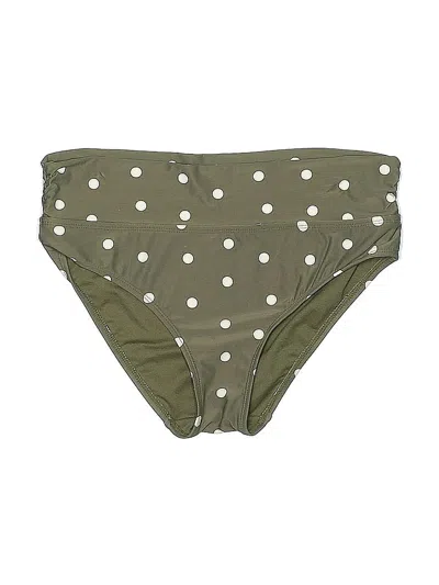 Pre-owned M&s Swimsuit Bottoms In Green