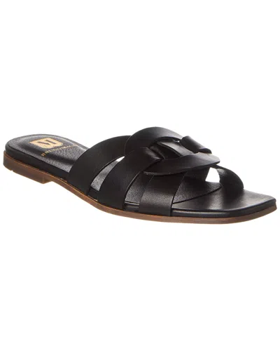 M By Bruno Magli Alessia Leather Sandal In Black